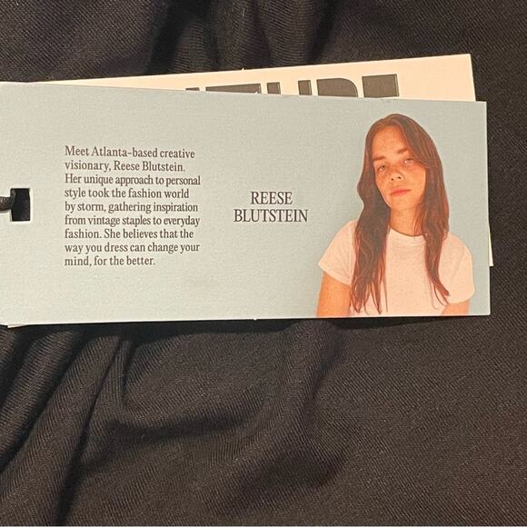 Future Collective‎ Reese Blutstein Black Midi Dress Size XXL NWT - Picture 8 of 10